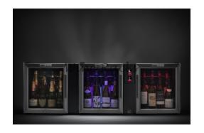 Bermar Tri-Pod Bar Champagne 